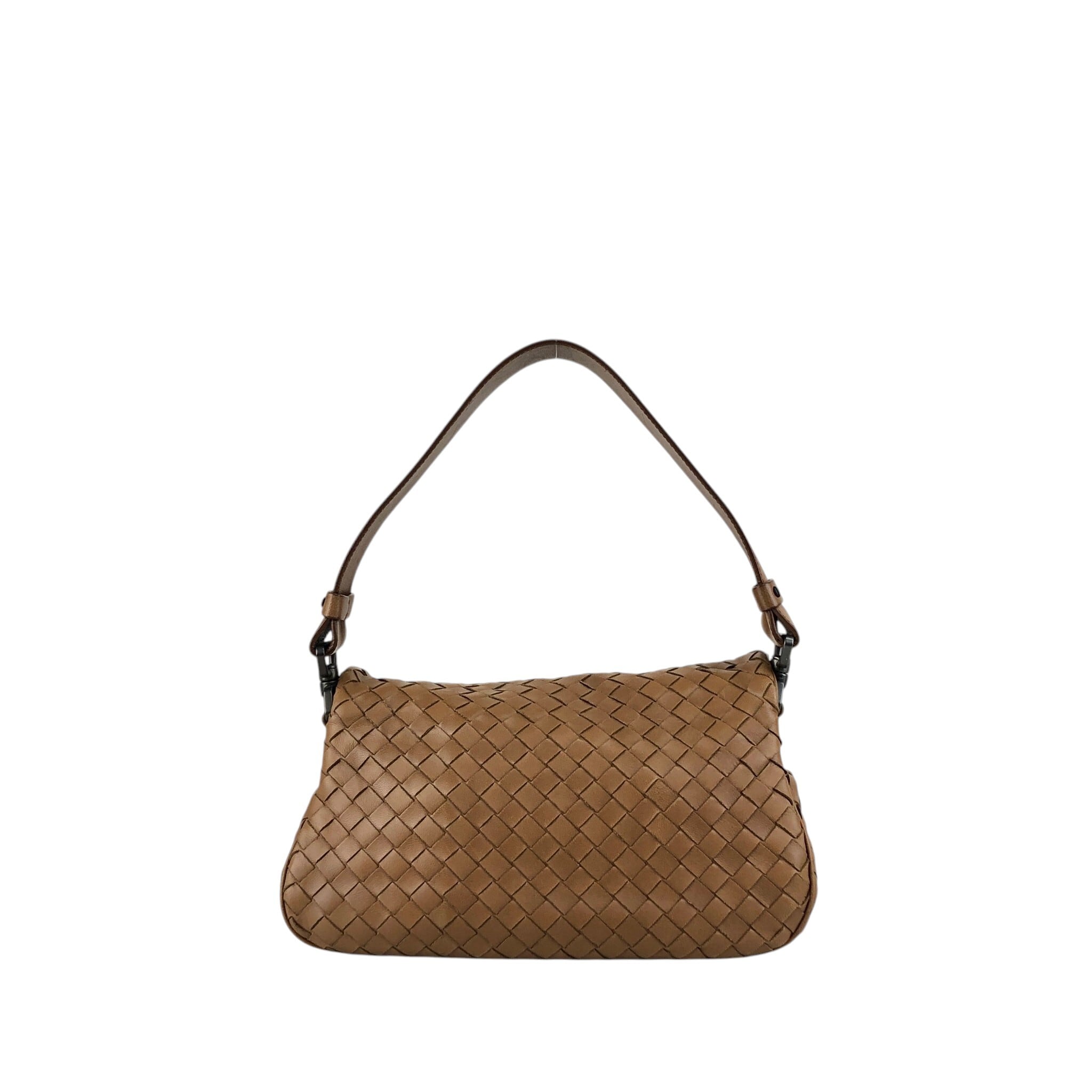 ボッテガヴェネタ イントレチャート ショルダーバッグ ブラウン Bottega Veneta ボッテガ・ヴェネタ イントレチャート ショルダー
