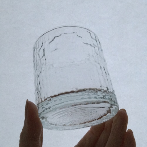 ガラス タンブラー ロックグラス ベルギー アンティーク ブロカント 