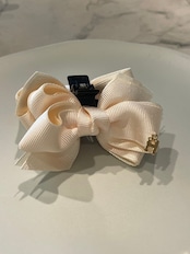 グログランサテンワニクリップ ミニ