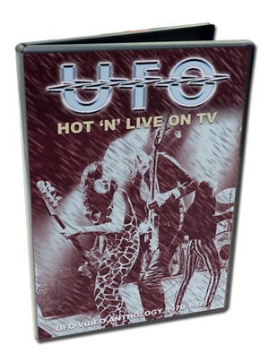 NEW  UFO  HOT 'N' LIVE ON TV   1DVDR  Free Shipping