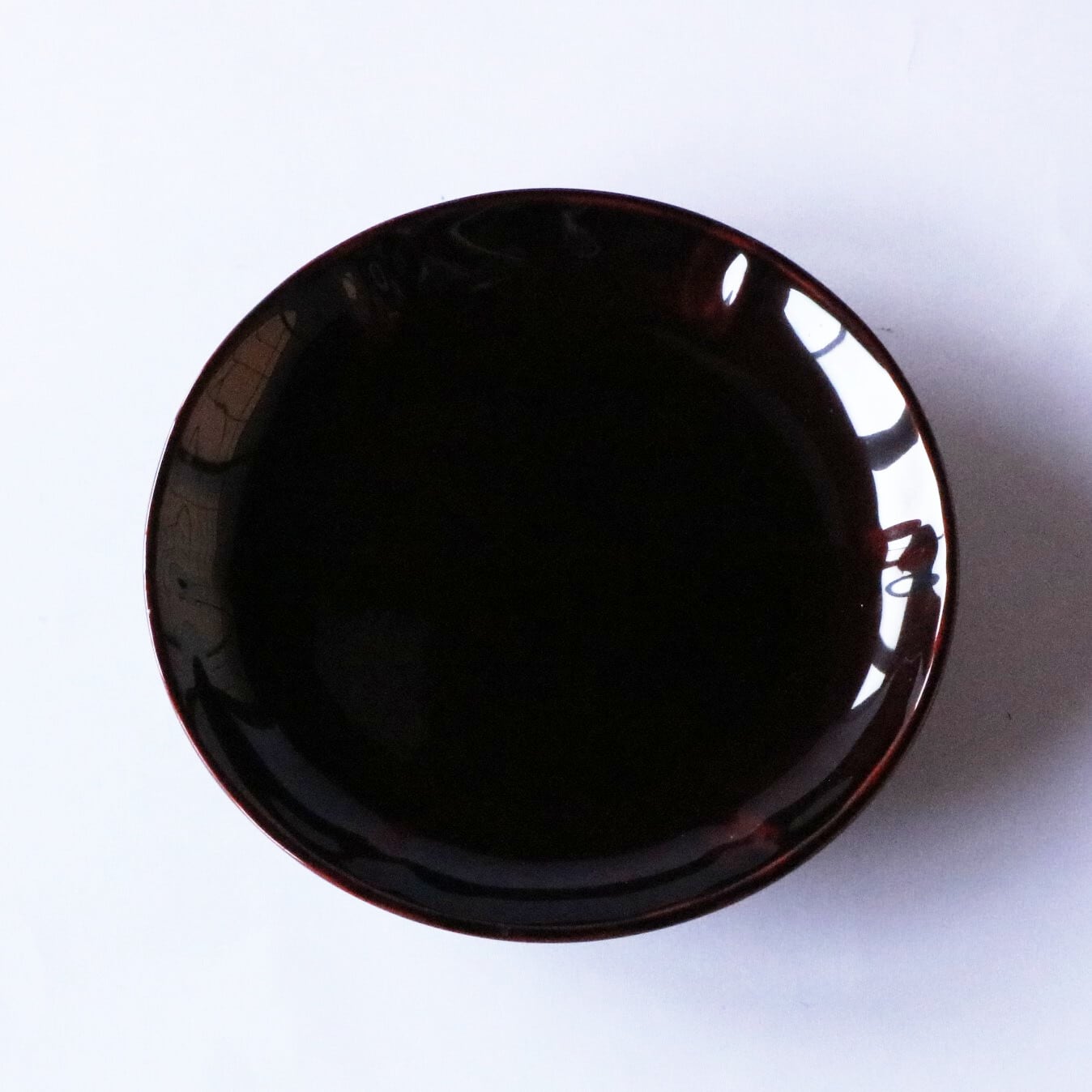 漆塗 4寸小皿