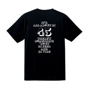 【Tシャツ】VINYL EVERYDAY 　カラー｜ブラック　2022－A　5.6オンス