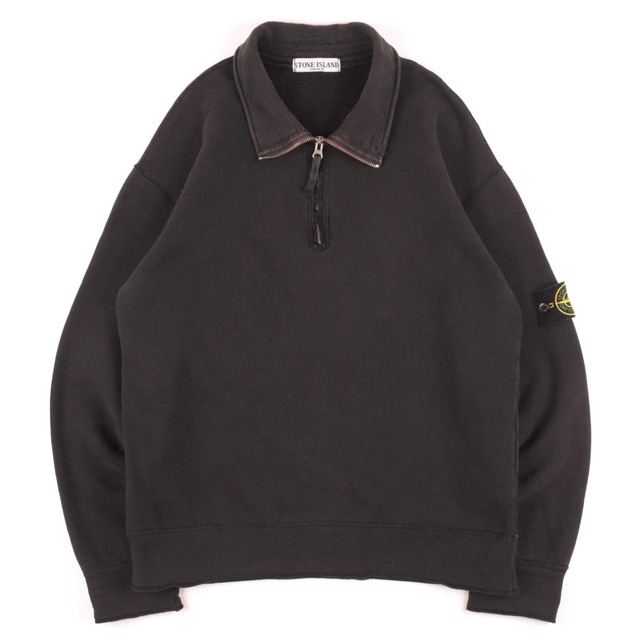80s STONE ISLAND HENLEY NECK KNIT | PLAIRE