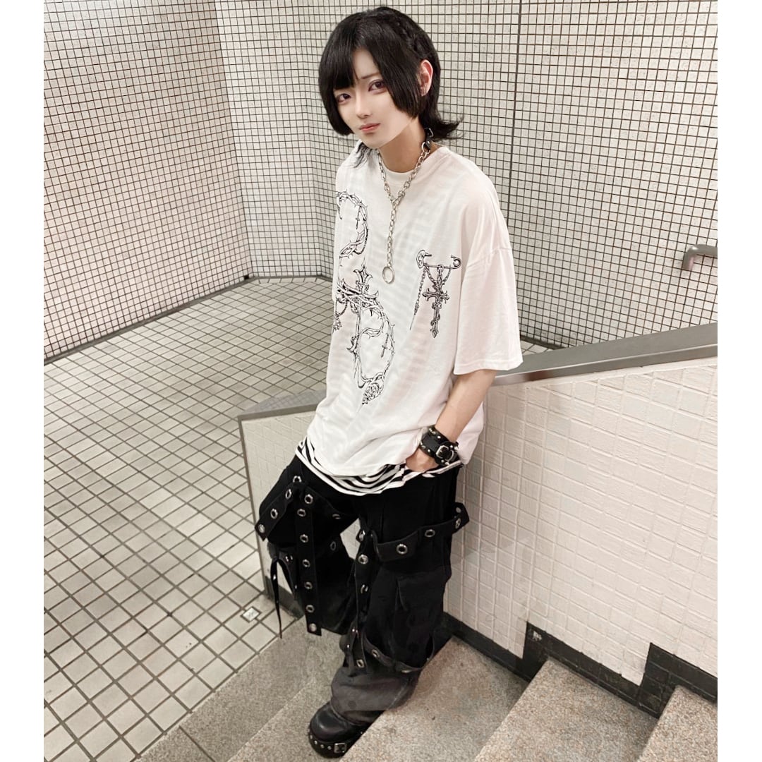 7/3新着】クロスチェーンプリントTシャツ | VOLCAN&APHRODITE 公式通販
