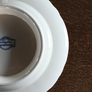 SARREGUEMINES  Cake Stand / サルグミンヌ ケーキスタンド【A】〈 フランス食器・皿・コンポート・フランスアンティーク・アンティークプレート・ブロカント・ヴィンテージ 〉113608