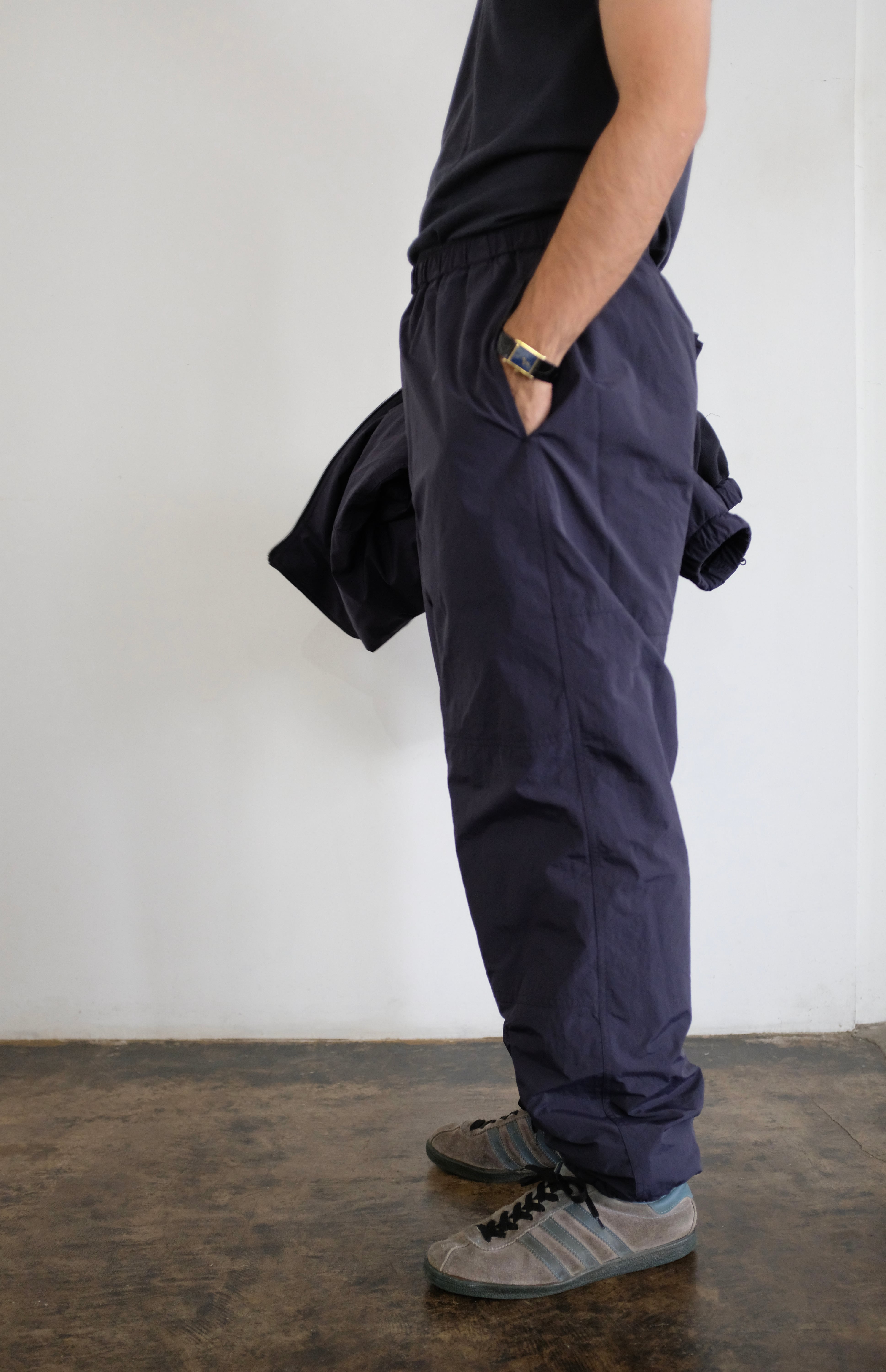YLEVE / Y ] RECYCLE NYLON MIX TAFFETA/RECYCLE POLYEESTER FLEECE