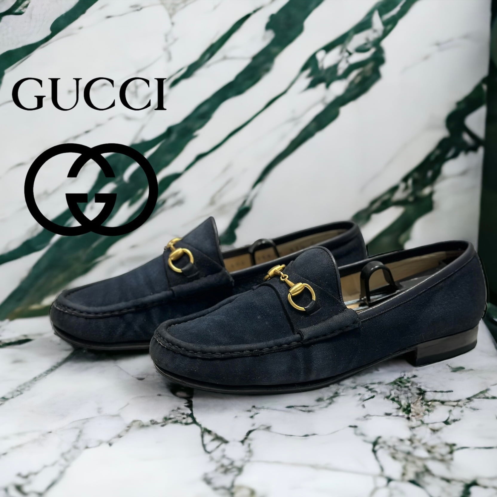 gucci グッチ ホースビットローファー 37ハーフ 23.5cm レディース