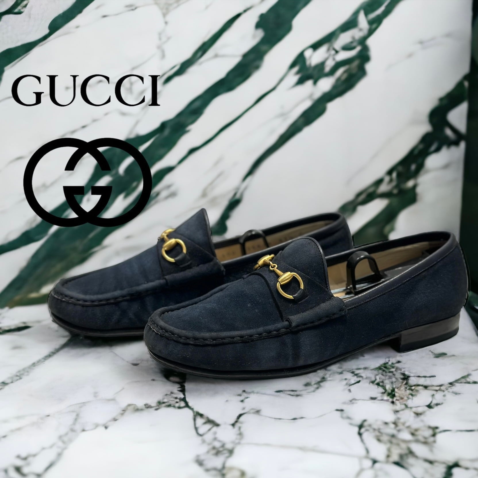 gucci グッチ ホースビットローファー 37ハーフ 23.5cm レディース 