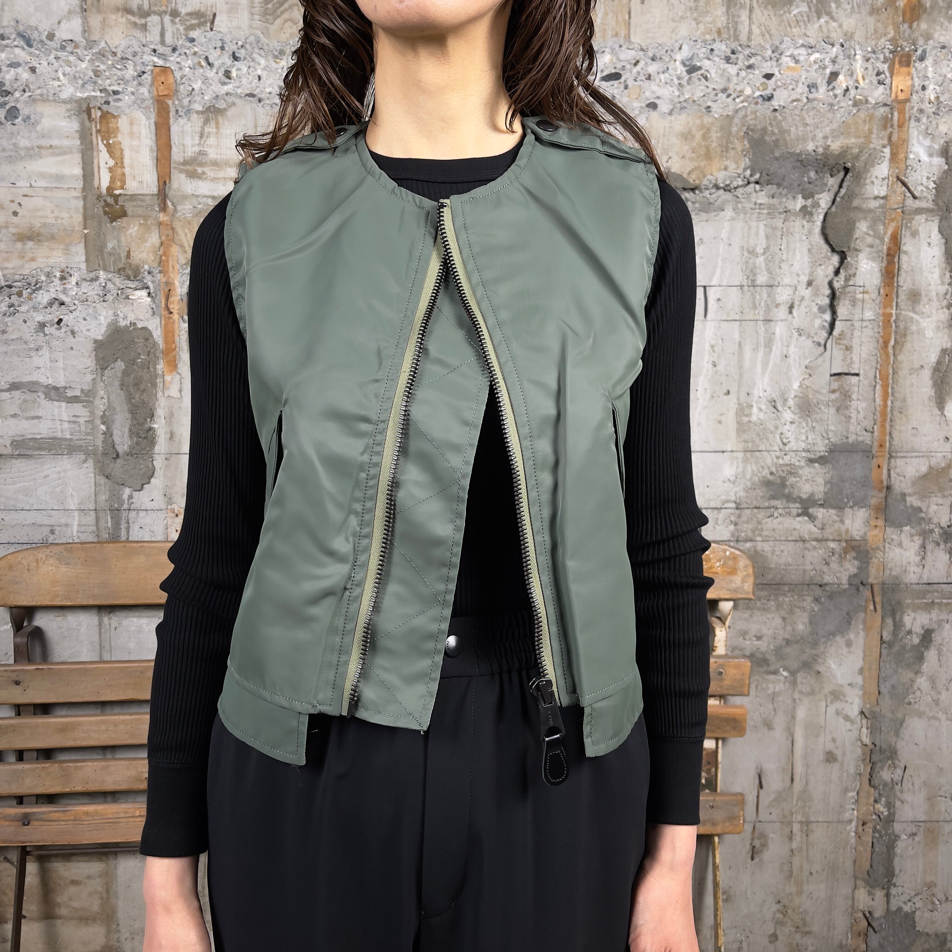 HYKE【ハイク】TYPE L-2A VEST (17508) | glamour online