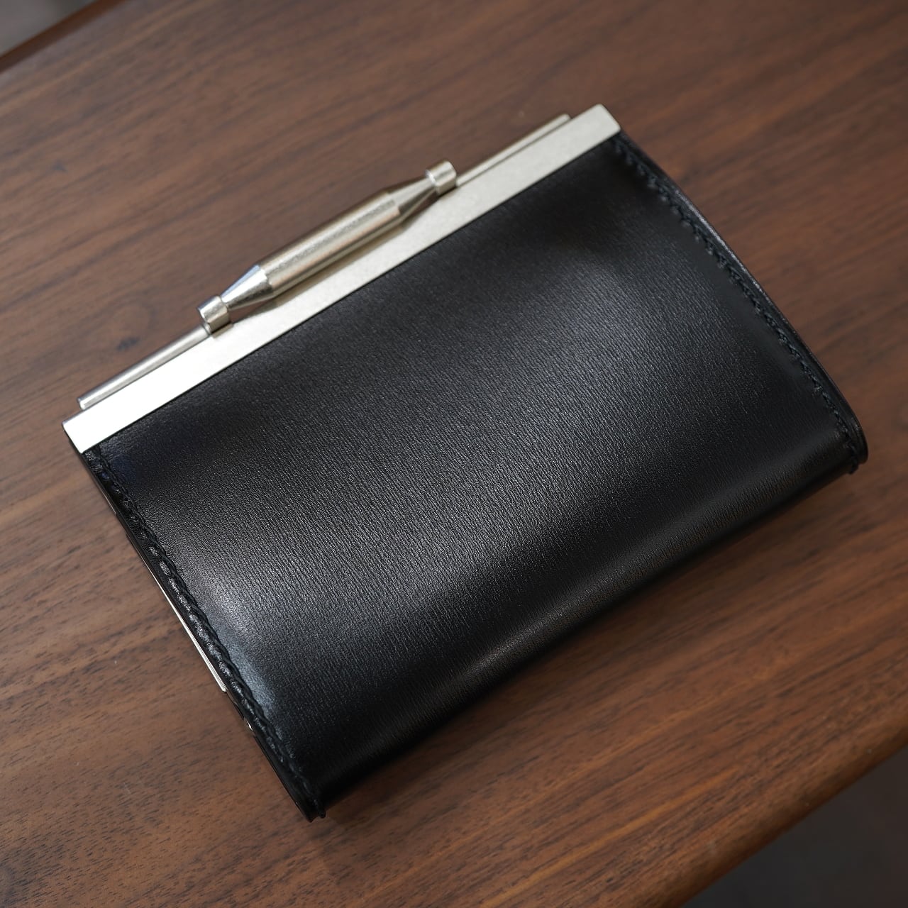 Circus of Happiness ミニL字ウォレット フルグレインブライドルレザー