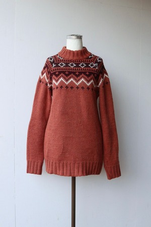 nordic knit sweater - made in France