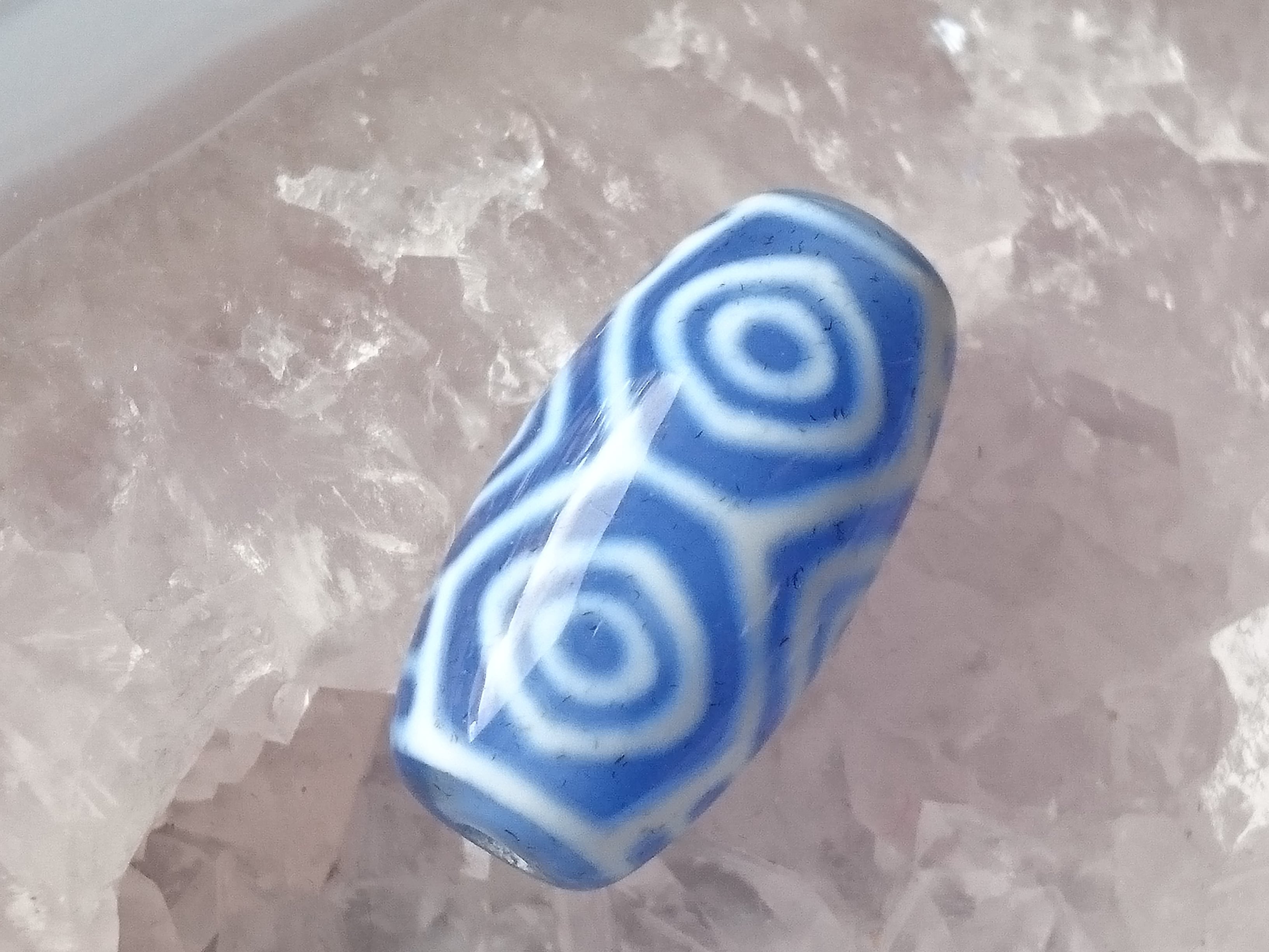 青玉髄✨龍眼天珠 | F*