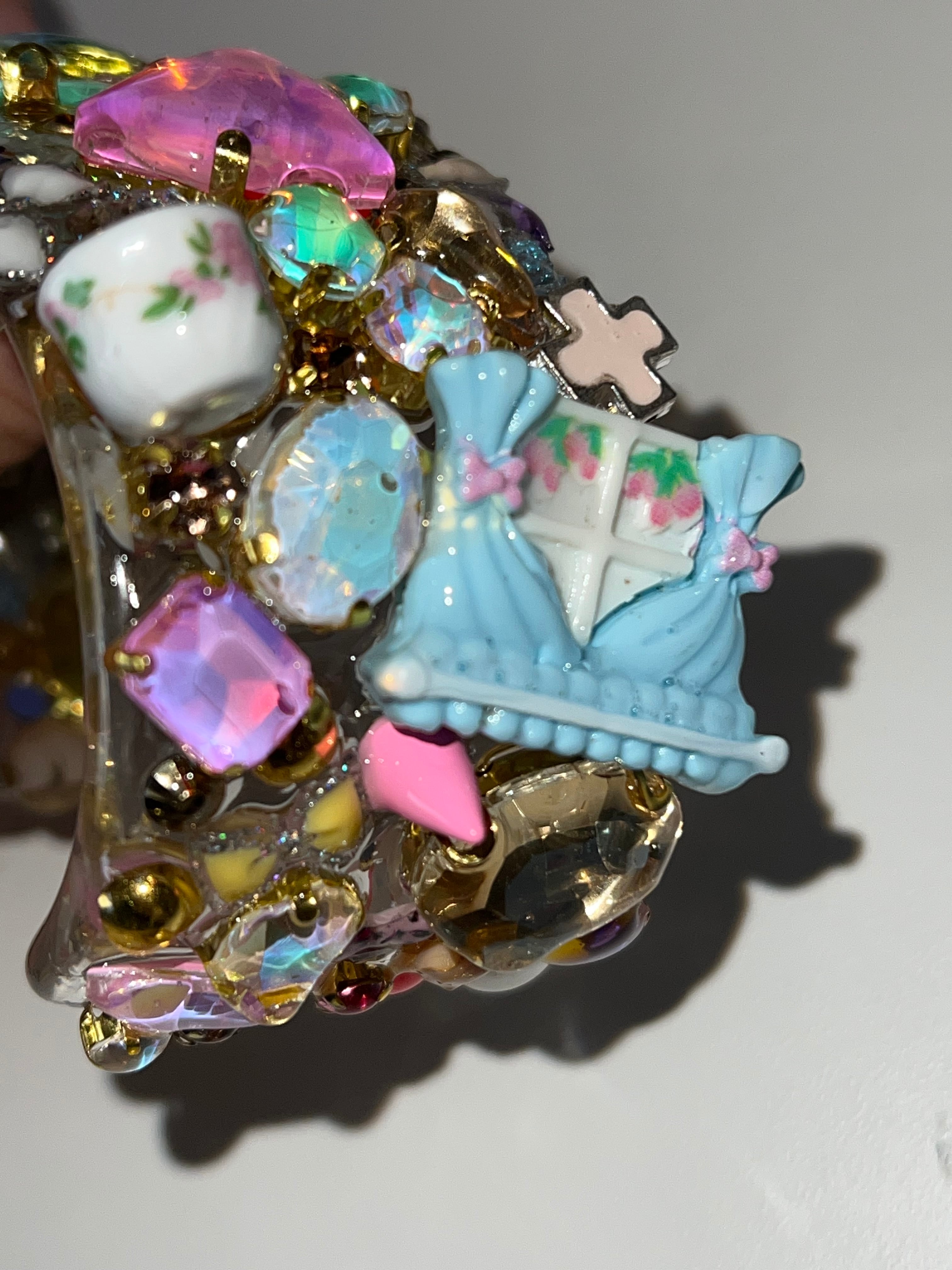 ヘアアクセサリー yiyounggyeoung Tea Pink Dot Hairband Tea Pink Dot Hairband (yiyounggyeoung ) | n.k atelier