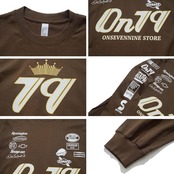 ストリート ON79 クラウン ロングTシャツ T634