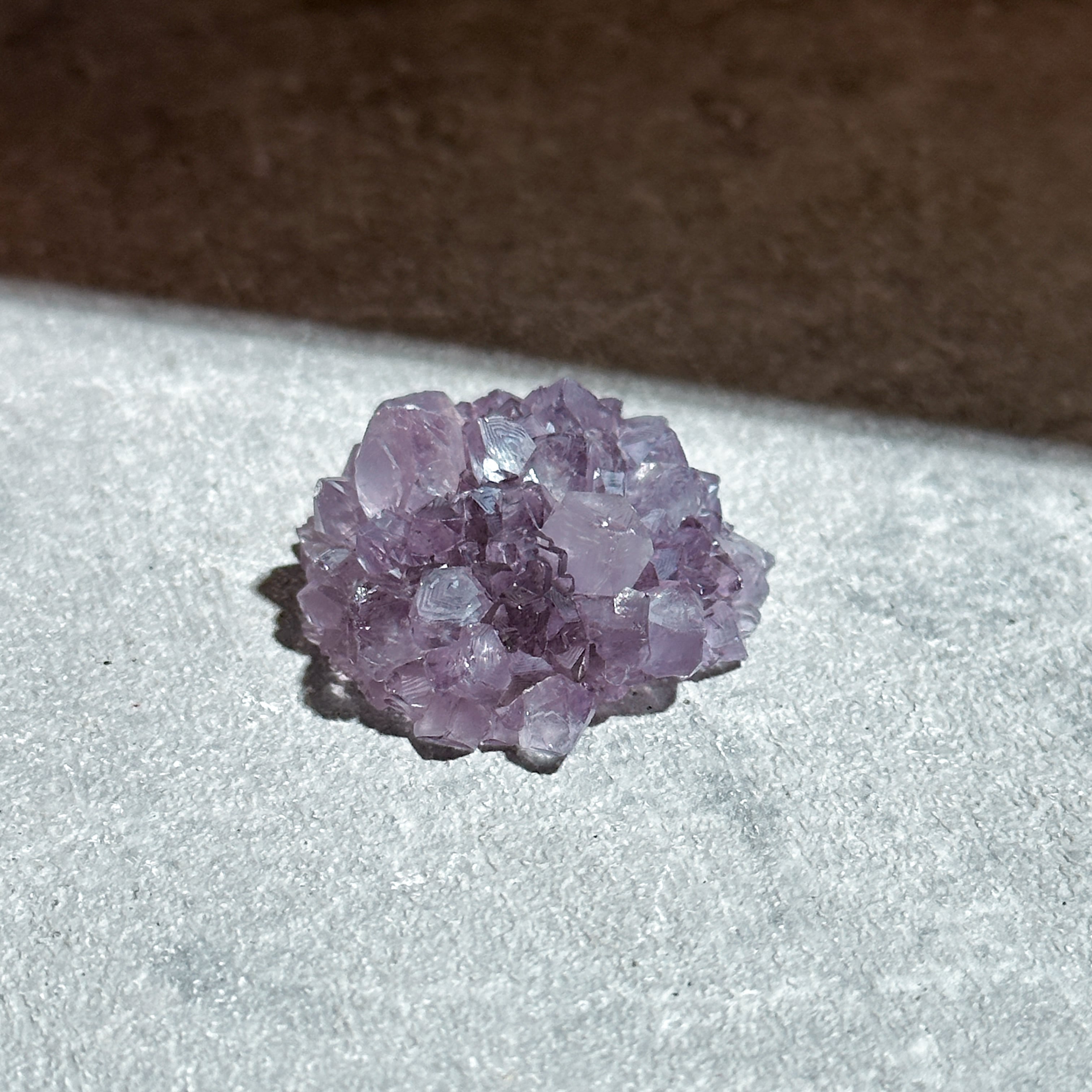 天使の指紋◎ウルグアイ産フラワーアメジスト 原石53◇ Flower