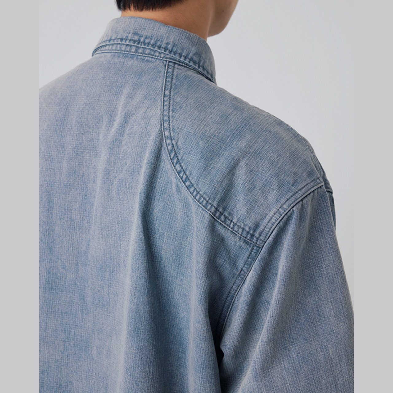 ヴィンテージ デニム ウエスタンシャツ A1980 - 6