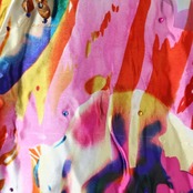 ベリーダンス オリエンタル衣装 上下セット レッド系 NASER ABBAS カラフル ラインストーン ビーズ フリンジ 赤 青 紫 黄 トップス スカート 巻きスカート ポップ 鮮やか 華やか ブルー系 ピンク系 ホワイト系 イエロー系 パープル系