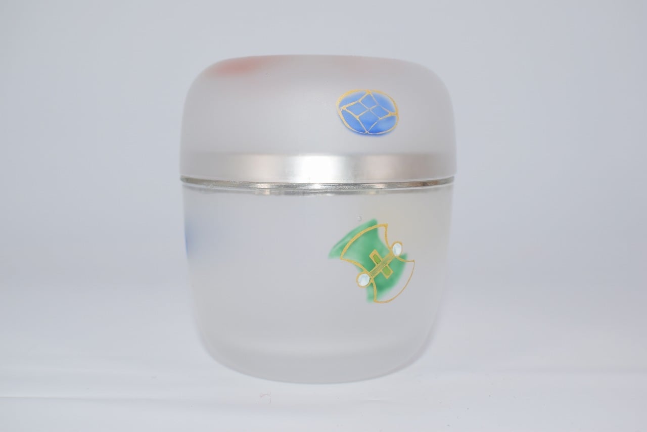 茶道具 義山 ガラス 棗 宝尽くし 長寿