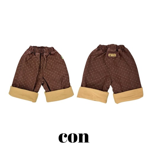 CON.［取寄］dot roll up pants 26winter