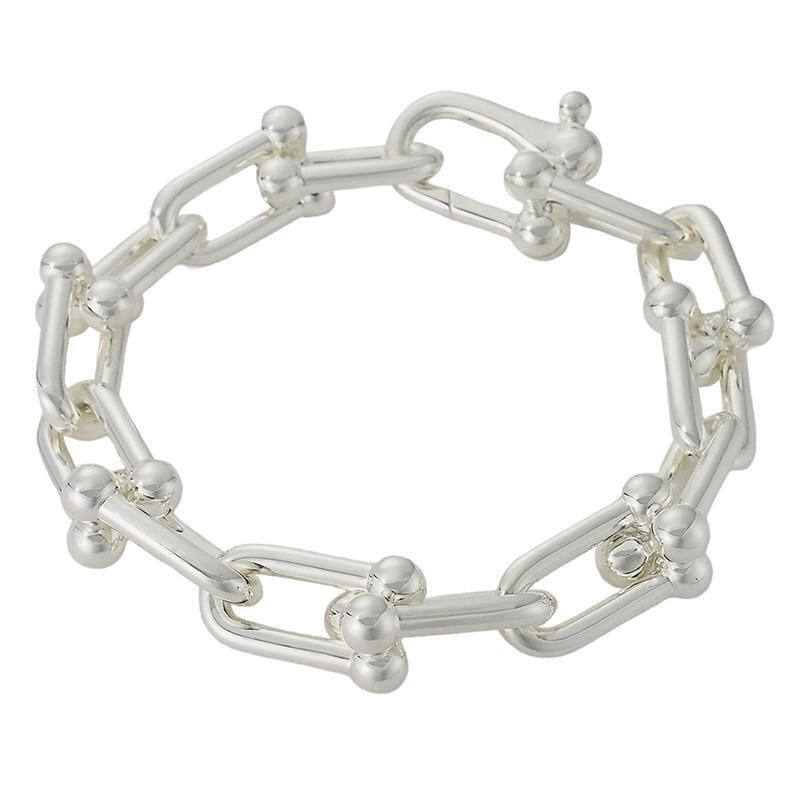 ティファニー TIFFANY&Co. ハードウェア ラージ リンク ブレスレット
