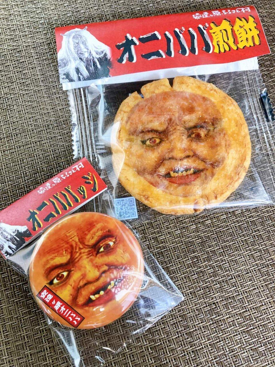 オニバババッジ | 道の駅安達オンラインショップ