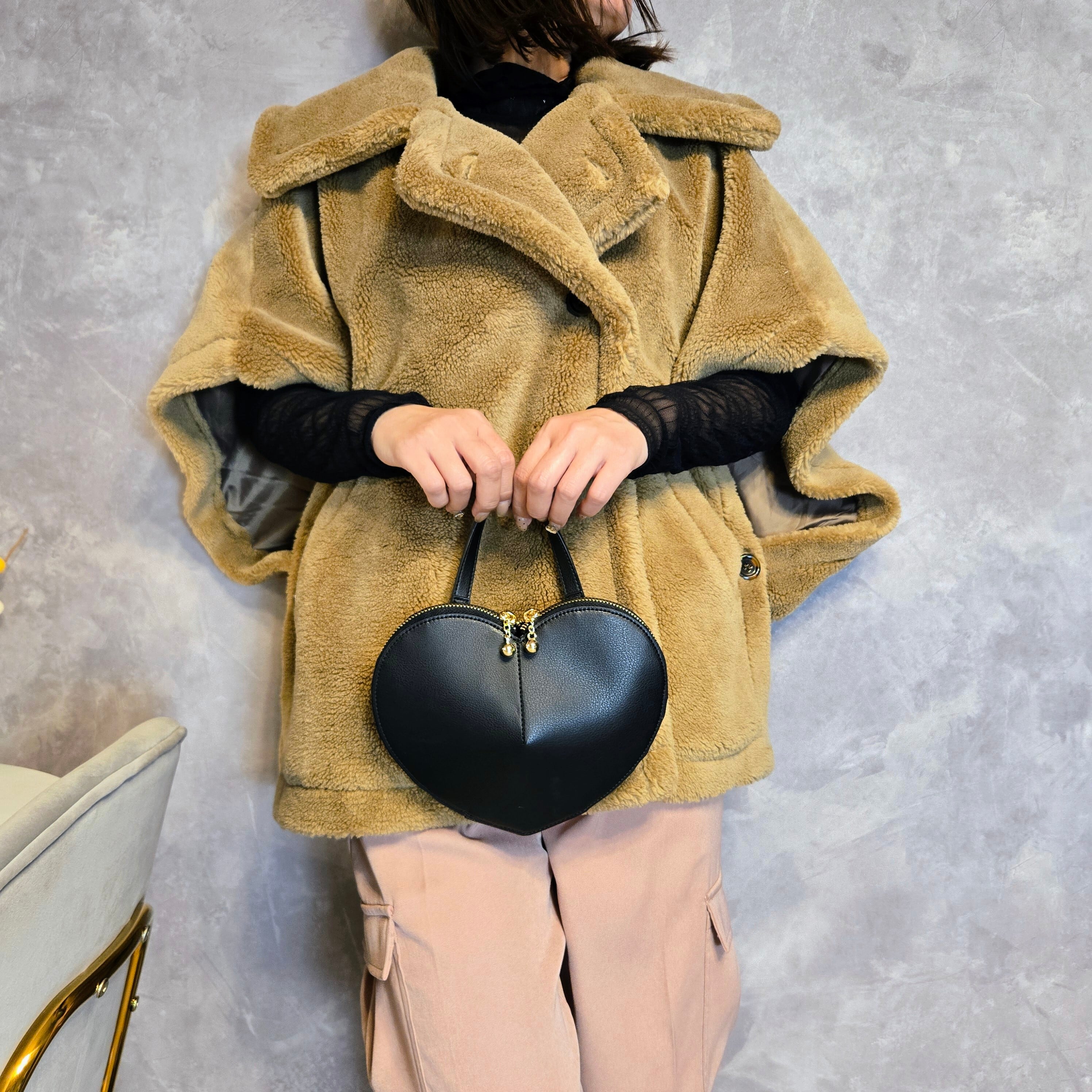 テディボアケープコート☆モカ | Charm by freely