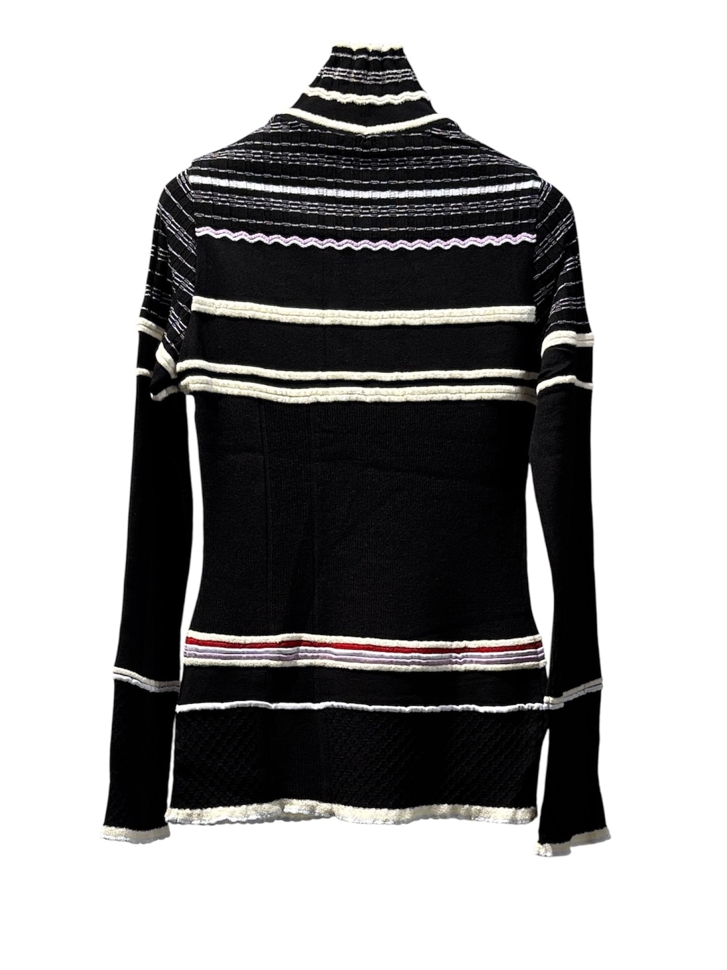 Mame Kurogouchi ハイネックニットトップス 黒 Mame Kurogouchi ハイネックニットトップス 黒 mame kurogouchi