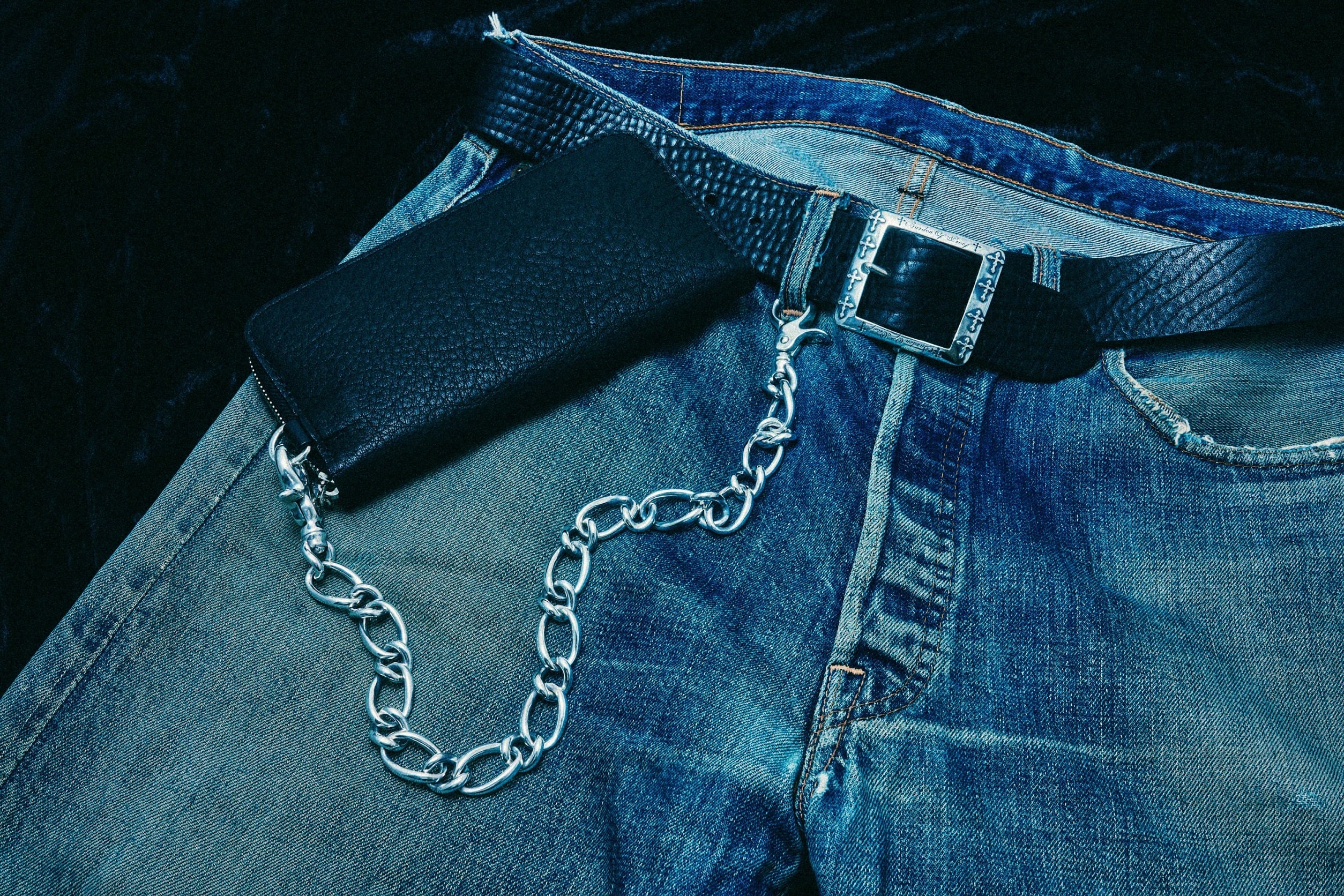 BOFP-296/フィガロ・ウォレットチェーン・Wクリップ SilverJewelry