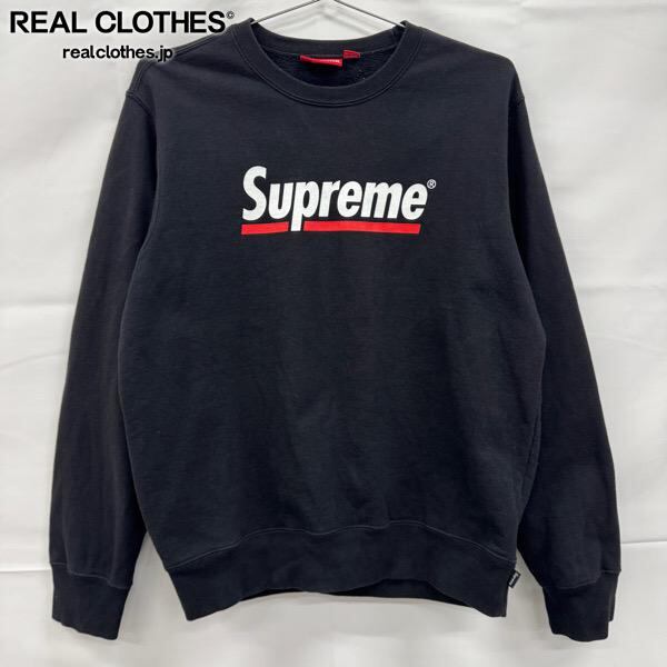 supreme 20ss Underline Crewneck SUPREME 20SS Underline Crewneck