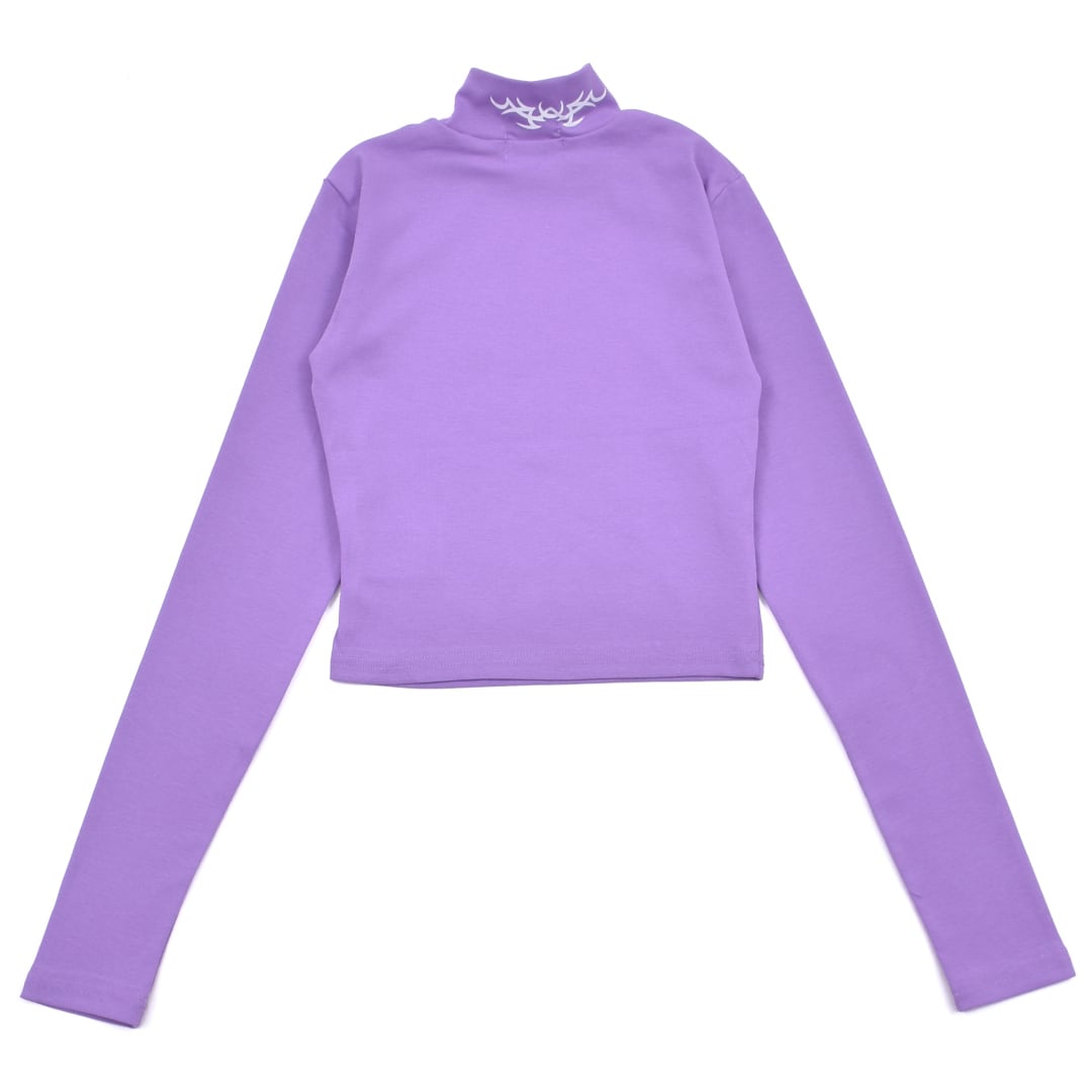 lavanda バイカラーロゴフラワーロンT 55%OFF】HELLハイネックピタロンT | VOLCAN&APHRODITE 公式通販