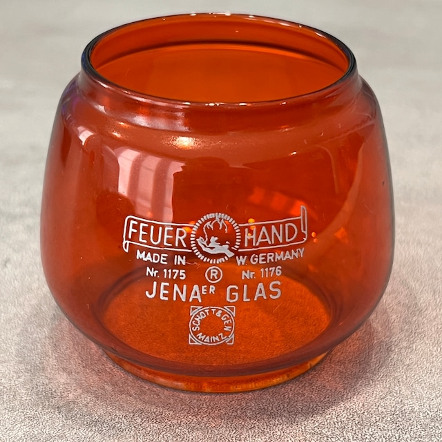 廃盤 feuerhand ビンテージ Jena グラス ホヤ
