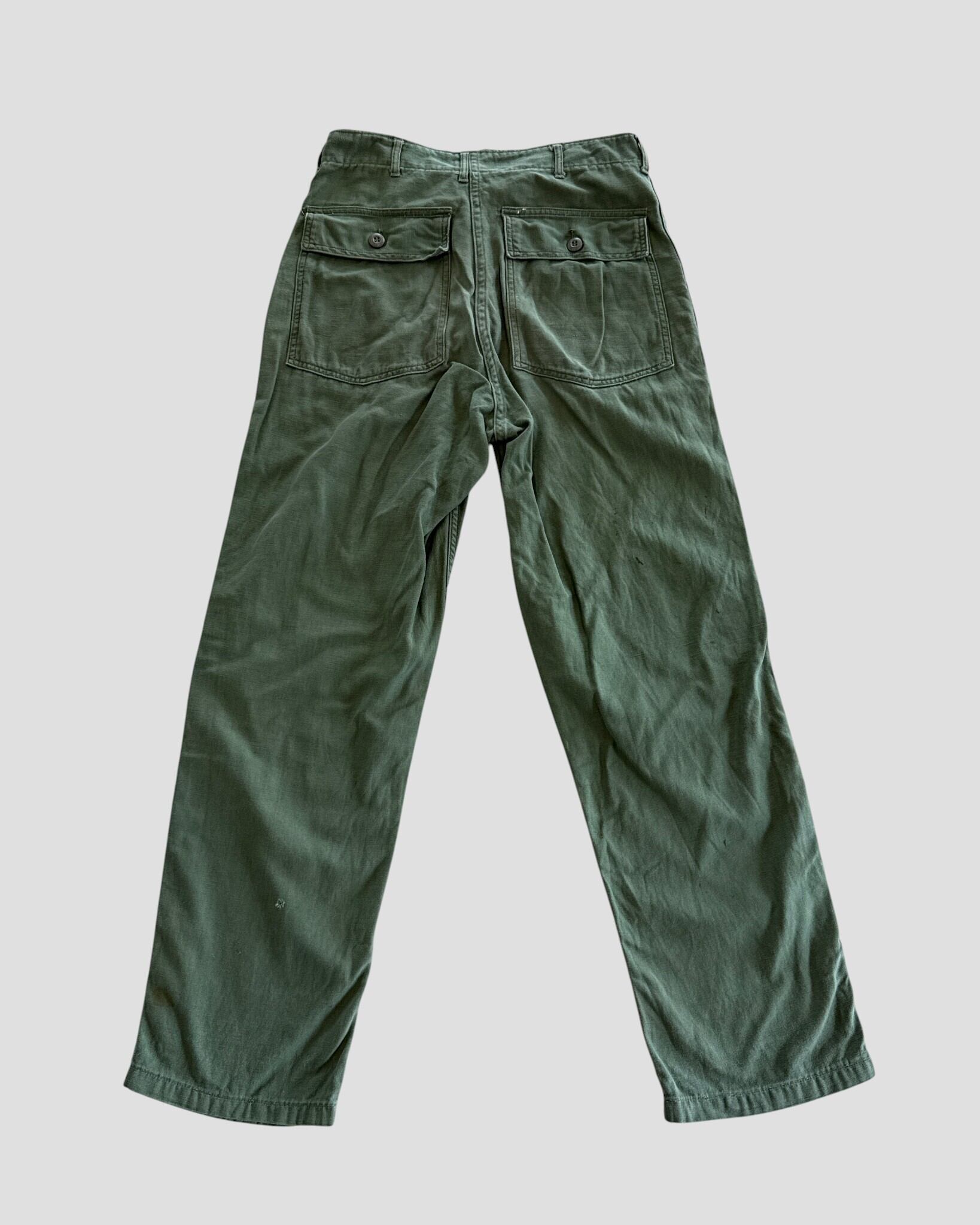 U.S.ARMY- Vintage 50-60s 32×33 OG-107 Baker Pants | BEGGARS