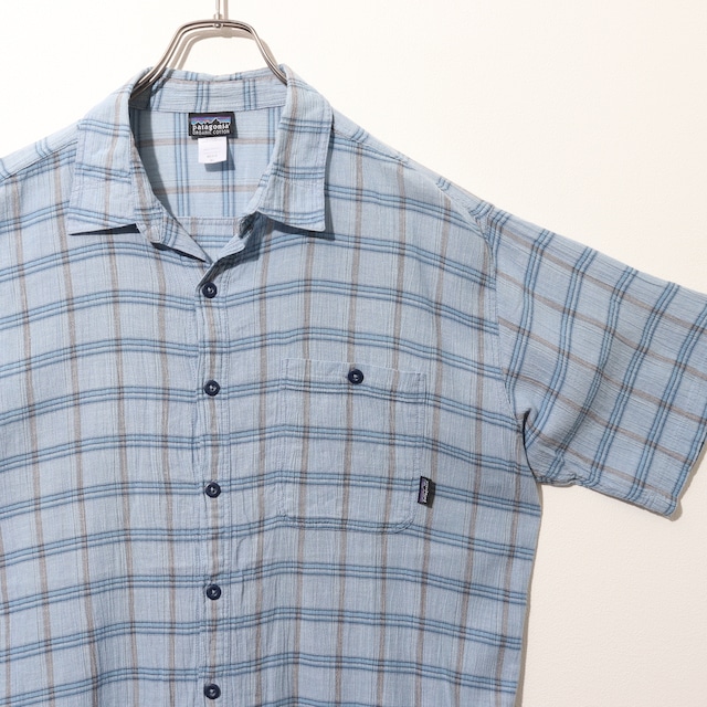 美品 XL 08年 モロッコ製 A/C Yarn Dyed Shirt Patagonia ACシャツ ヤーンダイ パタゴニア