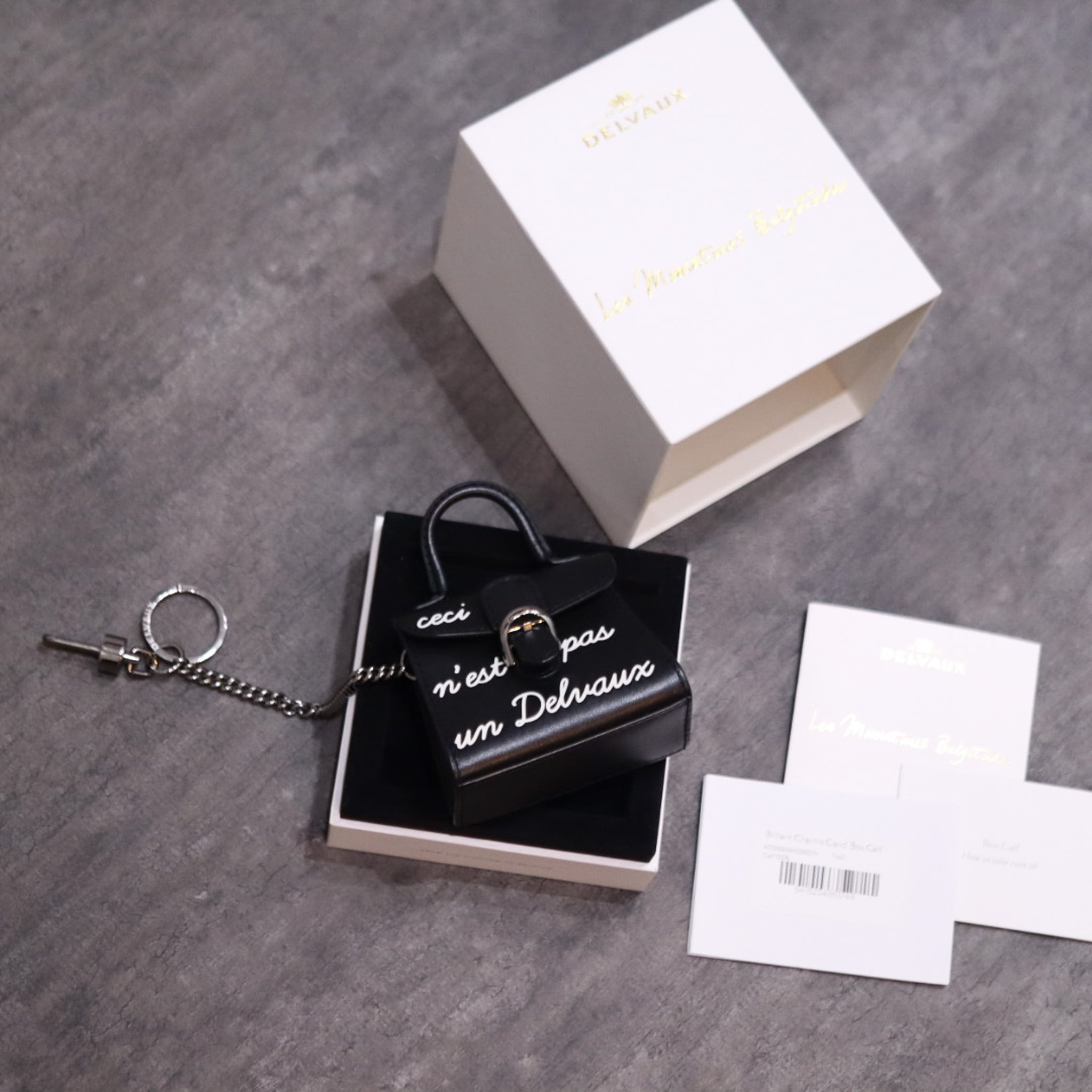 デルヴォー ミニチュアバッグ チャーム ルーモア | Ante Official select 