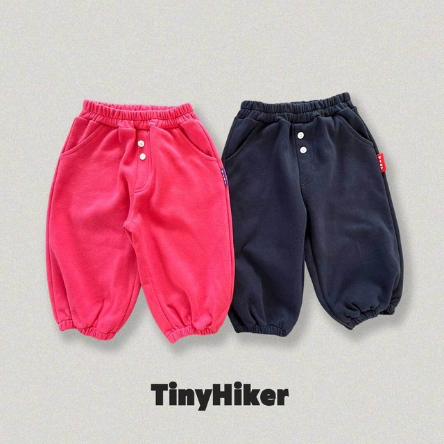 《予約5%OFF》Connie Button Jogger Pants・TinyHiker