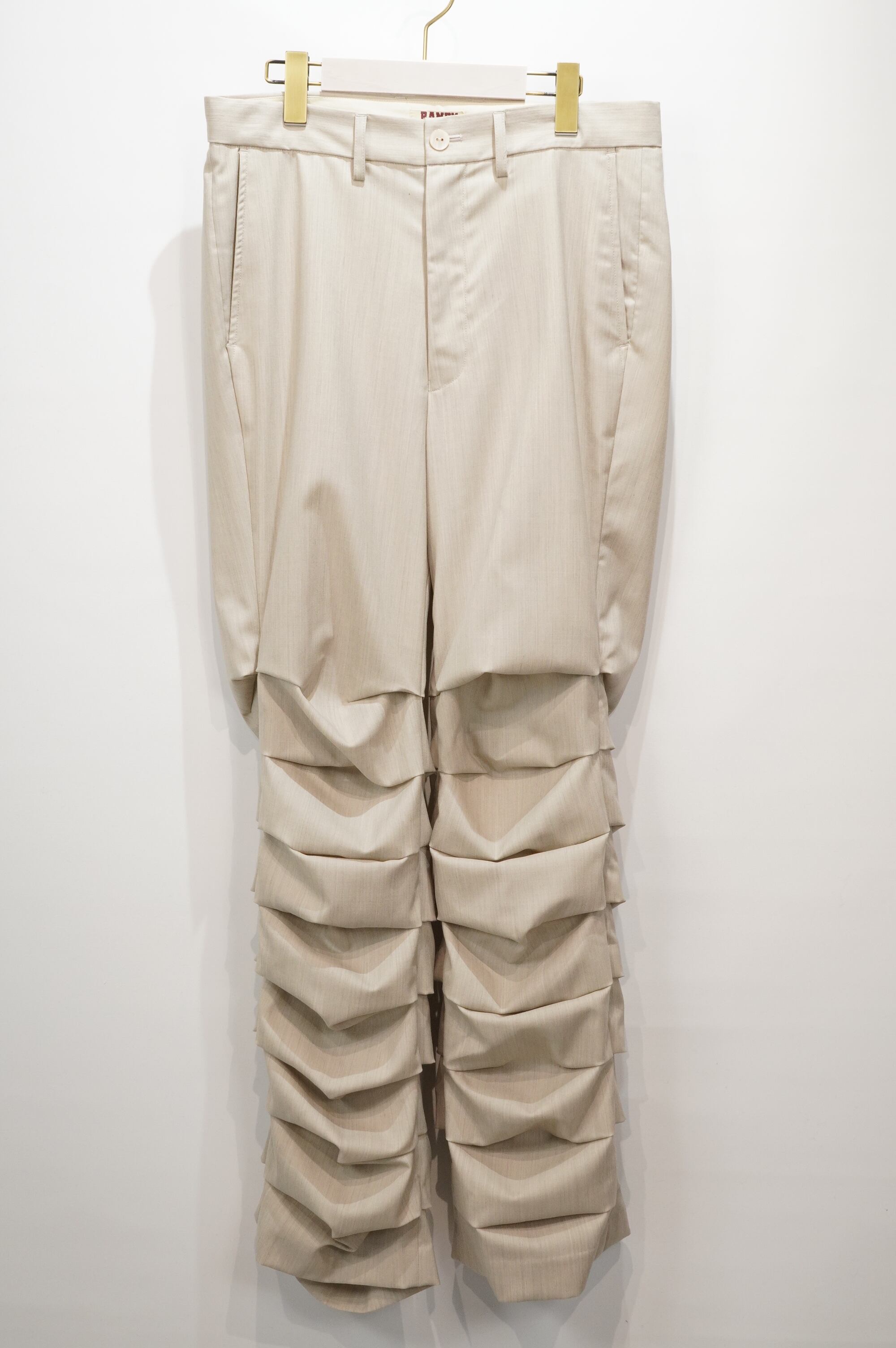 randy shopping cart accordion pants