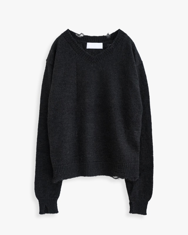DESTROY KNIT 2.0  | TYPE: V | BLACK