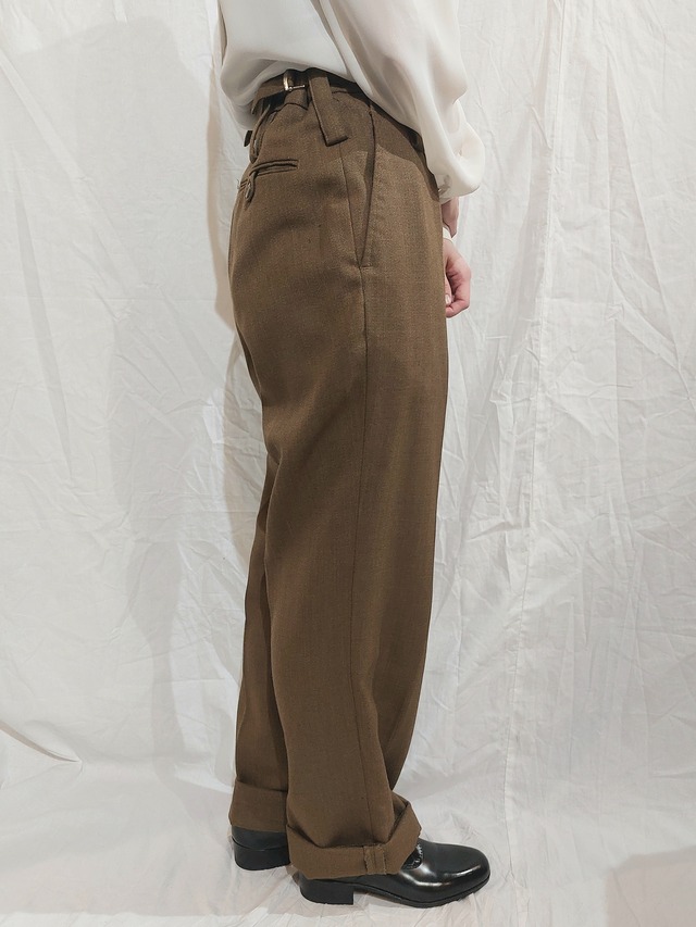 RESTOCK】British army barrack dress trousers [N-462-2] | PREIN