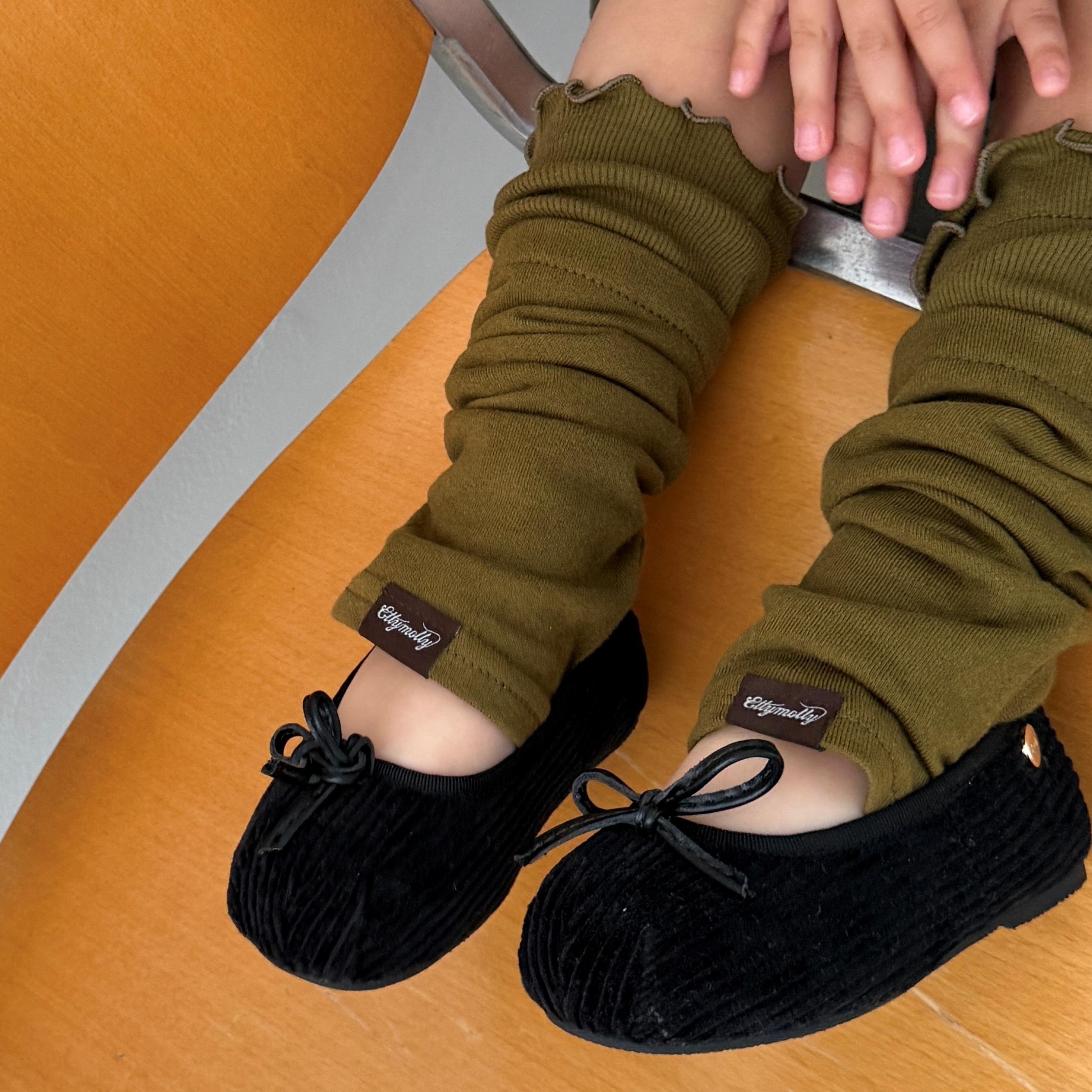 【2点送料無料】«予約»«elly molly» ウォーマーソックス 3colors