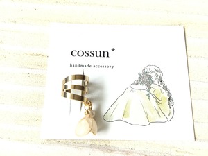 cossun*/小花のイヤーカフ