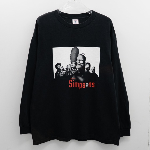 The Simpsons " Sopranos Parody L/S " Delta XL【A9-287】