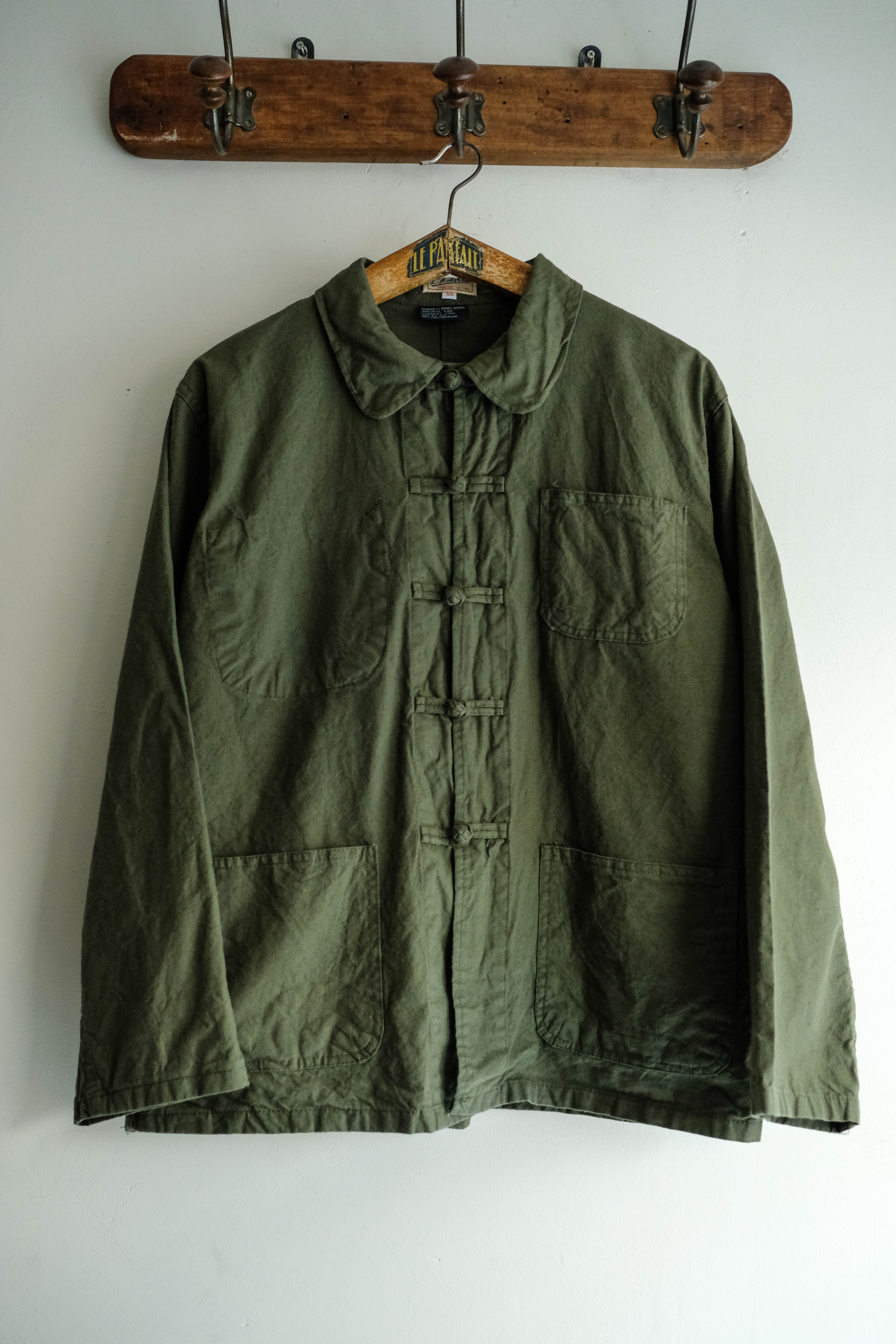 フレンチチャイナジャケット オリーブ | militaria & encore powered by BASE