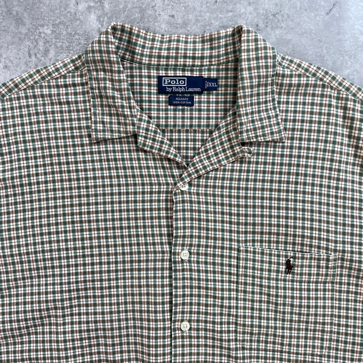 90年代 Polo by Ralph Lauren ポロバイラルフローレン ADAMS オープン