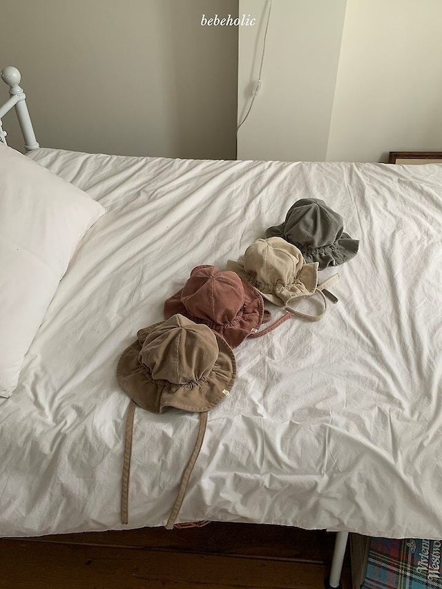 予約⌇BEBEHOLIC / Latte bucket hat