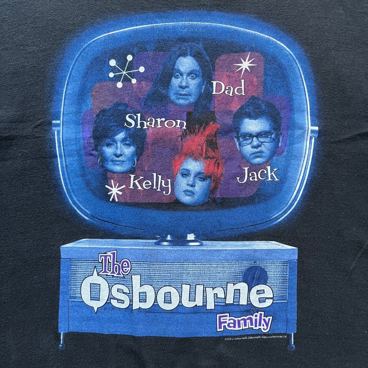 Ozzy Osbourne 2002 The Osbourne Family Tee | Vintage High Line