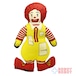 マクドナルド ロナルド クロスドール 30センチ ぬいぐるみ人形 1984 企業物