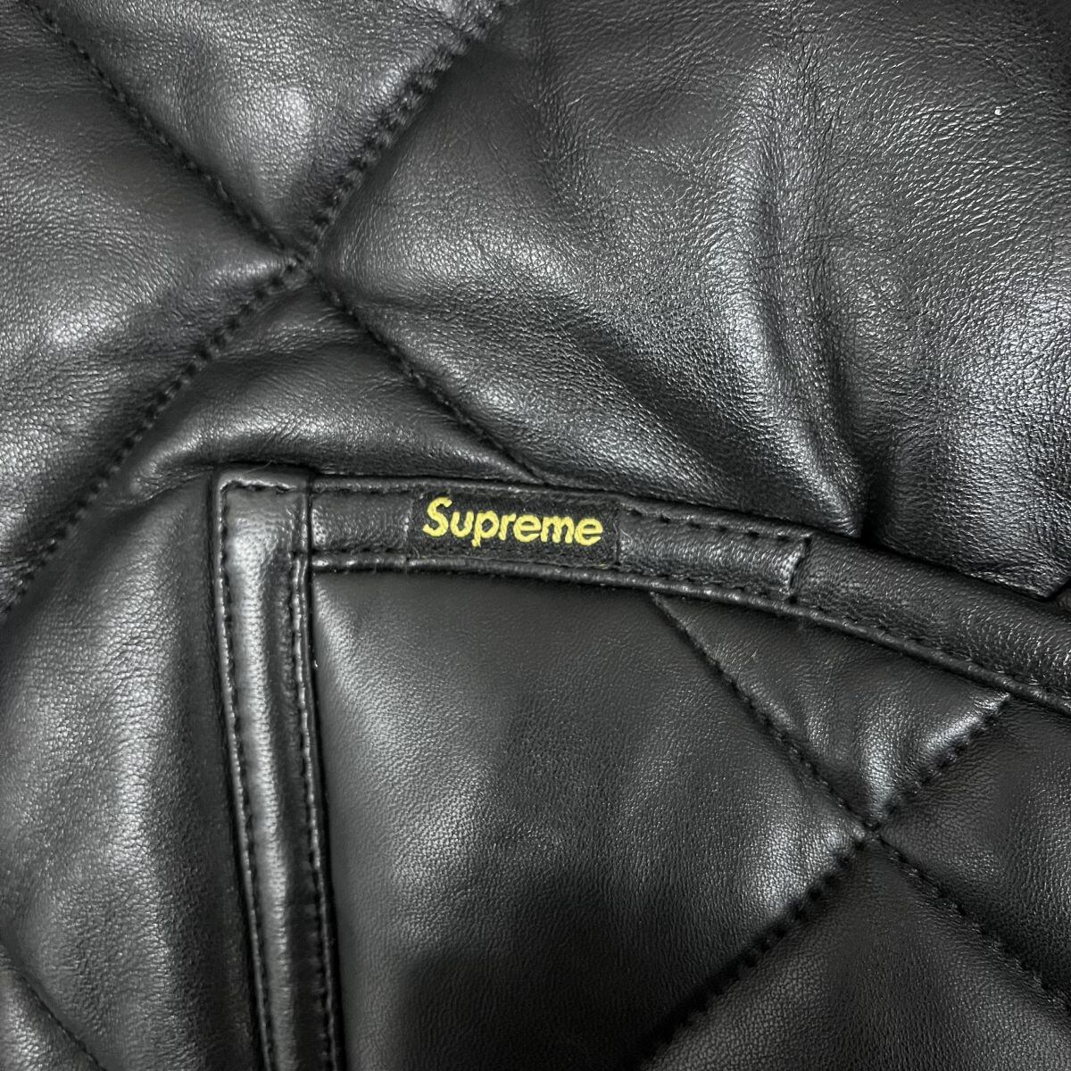 Supreme/シュプリーム【22AW】Quilted Leather Work Jacket/キルテッド