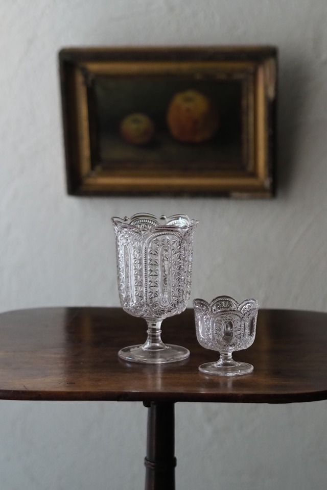 アンティーク ガラスカップ類-antique glass cup