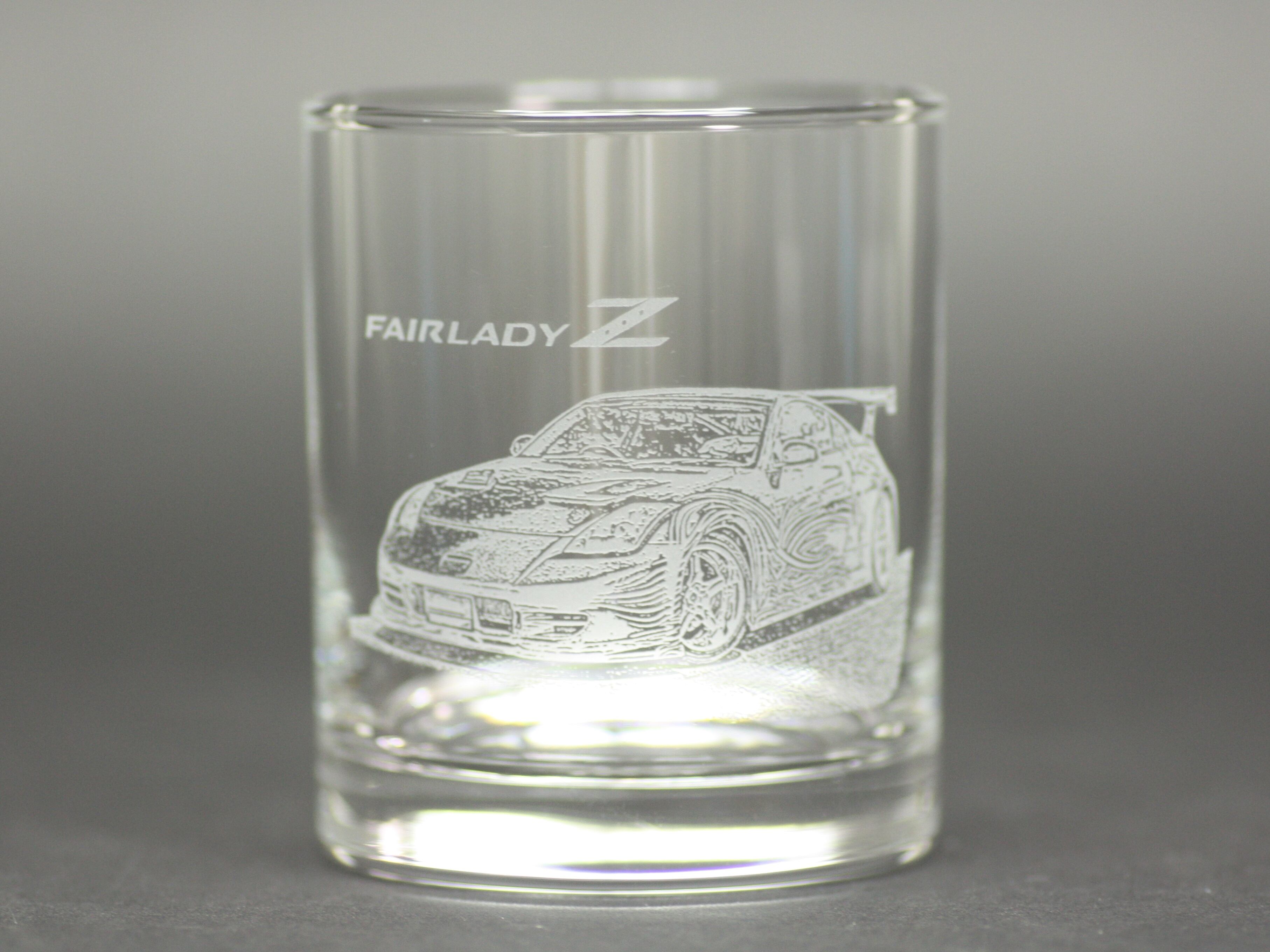 フェアレディZ(Z34)ワイスピ仕様 ロックグラス 底面オリジナル