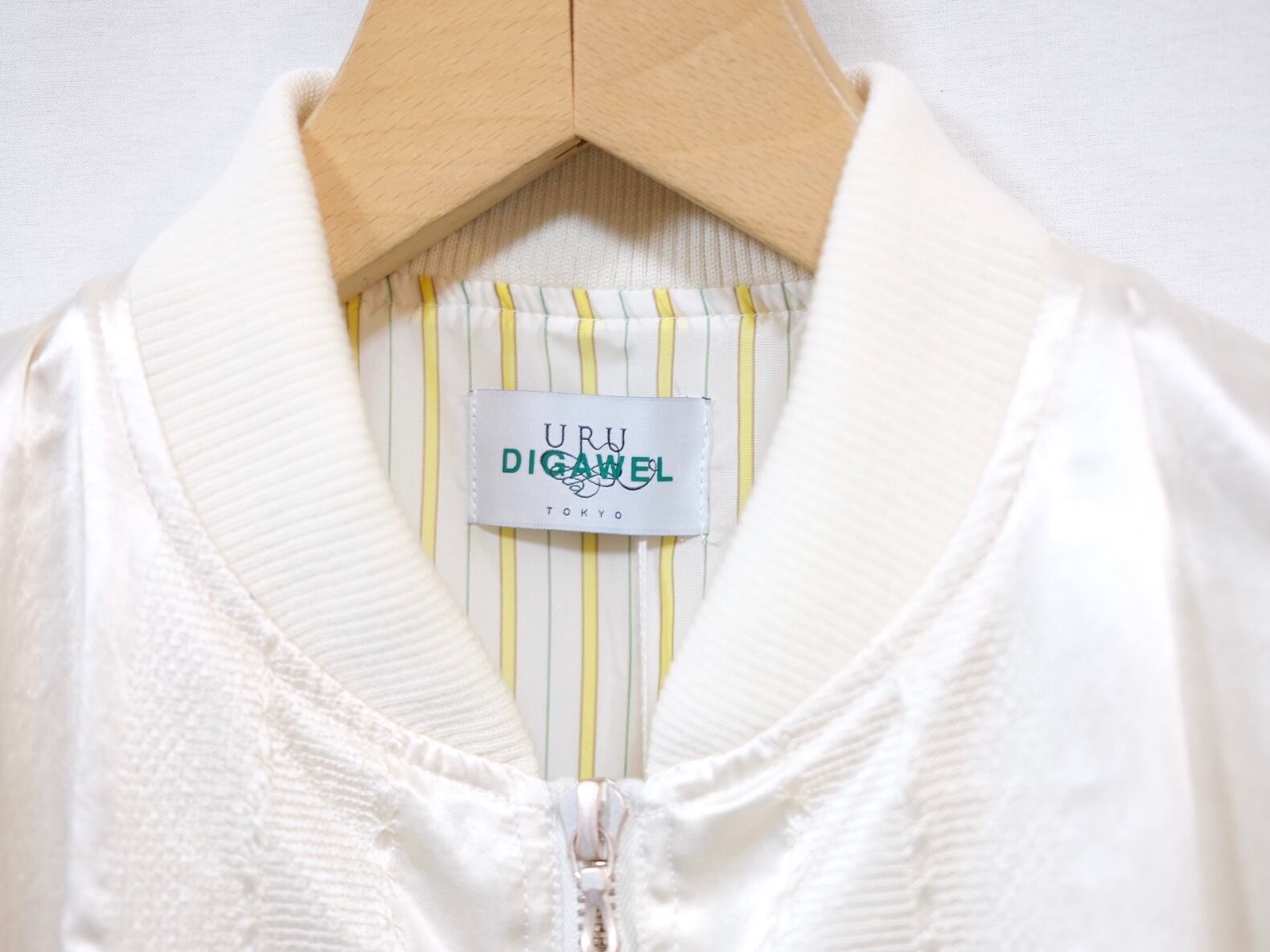 DIGAWEL” MA-1 (URU TOKYO×DIGAWEL) White” | Lapel online store DIGAWEL” MA-1 (URU TOKYO×DIGAWEL) White” | Lapel online store